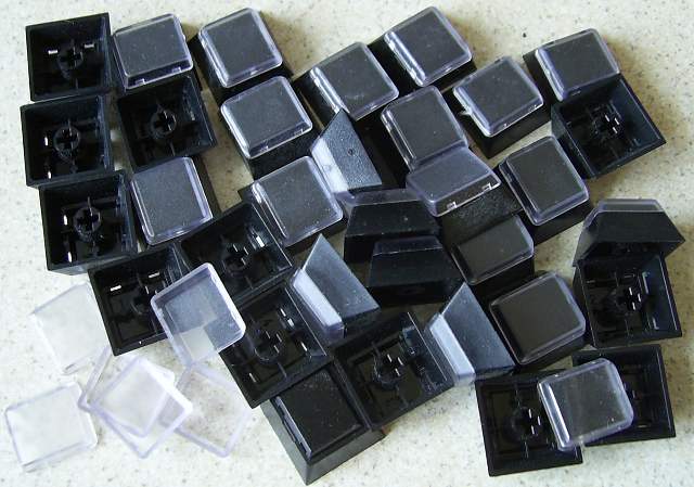 Keyboard - front elevation view